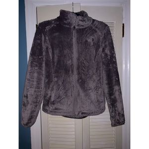 North Face Furry Fleece Full Zip up Jacket